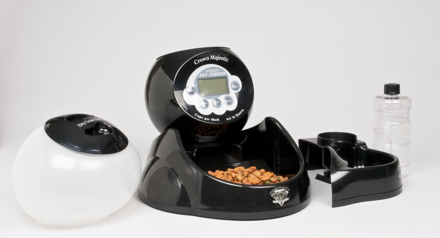 Crown Majestic Automatic Pet Feeder - Full Review- Cat food dispensers