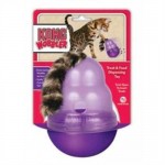 kong cat wobbler treat dispenser