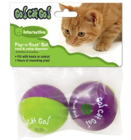 Go Cat Go Treat \u0026 Food Dispensing Toy 