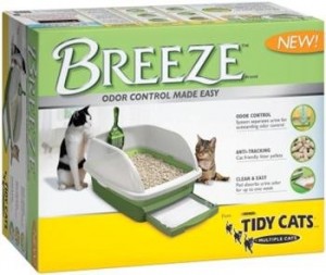 TIdy Cats Breeze in its box