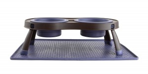 Dexas Popware Grip Mat underneath food bowls