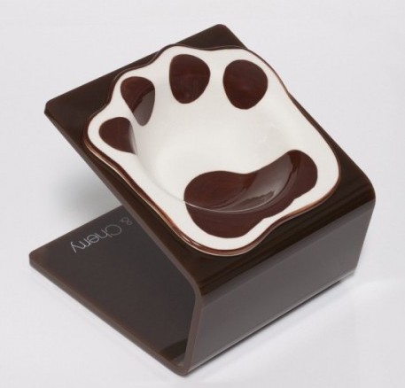Choco & Cherry Raised Pet Feeder