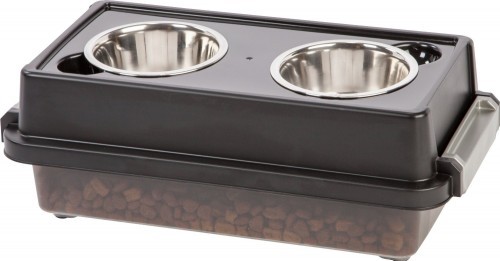 IRIS small elevated pet feeder for Cats