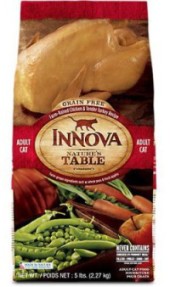 Photo of a bag of Innova Table dry cat food