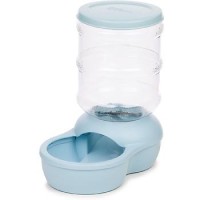 Petmate Blue Le Bistro Gravity Pet Feeder