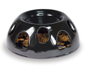 Tiger Diner Ceramic Cat Feeder