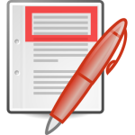 Notebook with Highlight