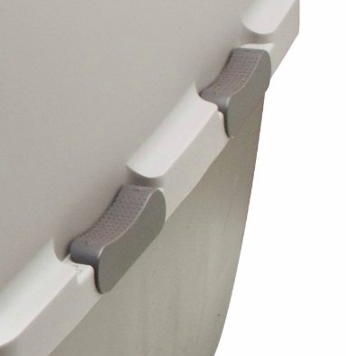 Latches on each side