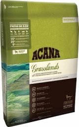 Photo of a bag of Acana Grassland dry cat food formula USA