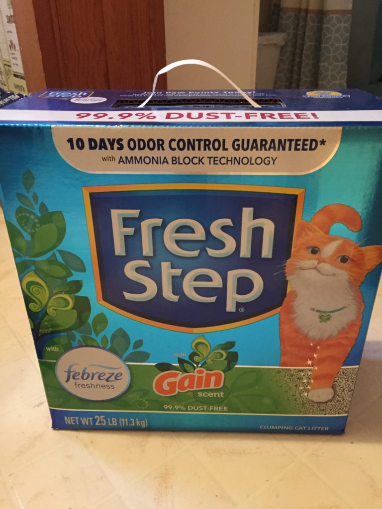 one step cat litter