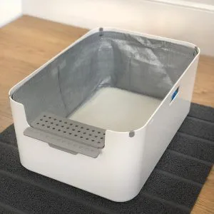 modkat open tray litter box