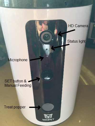 I got the Wopet Smart Pet Camera & Treat Dispenser - Here's My Review