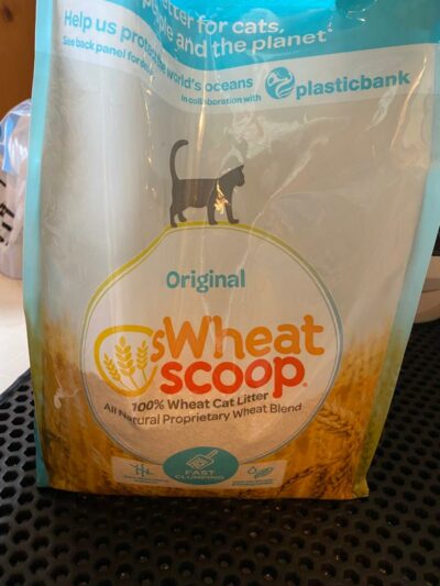 Brand of wheat cat litter I used with the Litter Robot