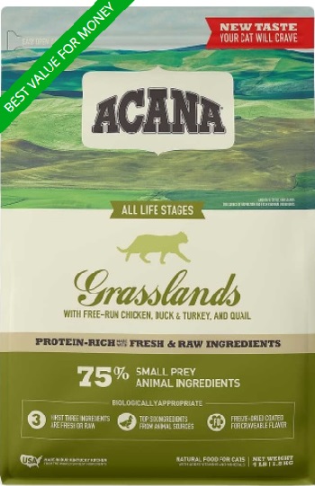 Acana Grasslands cat food