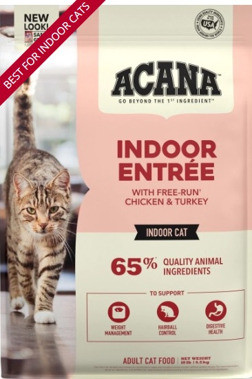 Acana Indoor Entree cat food