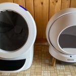 Litter Robot 4 and PetSafe SmartSpin side to side