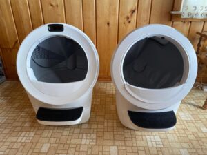 Litter-Robot 5 vs Litter-Robot 4 side-by-side